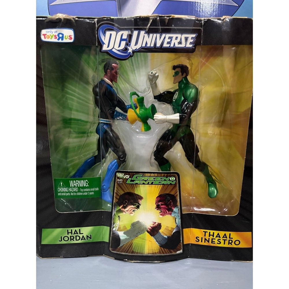 Mattel DC Universe - Hal Jordan vs Thaal Sinestro 2 Pack